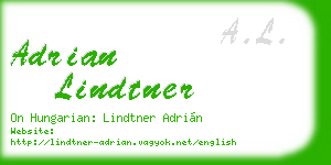 adrian lindtner business card